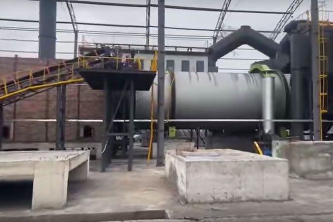 On site Lantan Drying Production Line