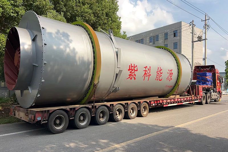 煤炭烘干生产线发货